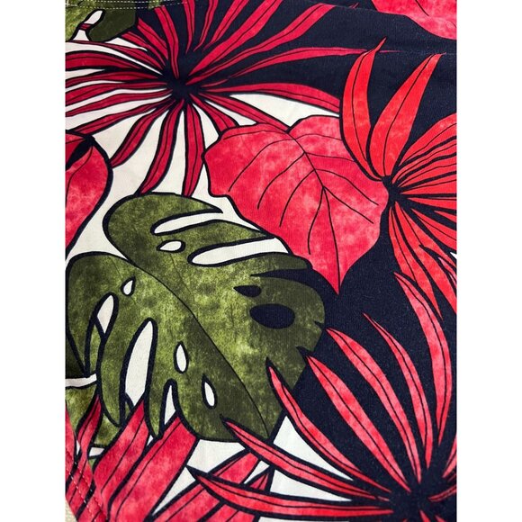 Tommy Bahama Women's Size Medium High Waisted Brief Tropical Color Print Excelle - Picture 4 of 7